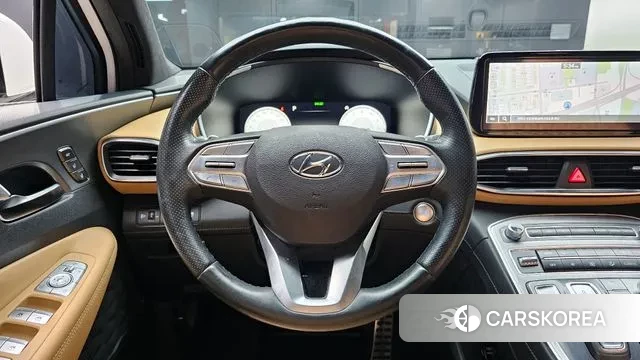 Hyundai The New Santa Fe 2021 Белый из Кореи, фото 4
