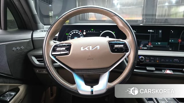Kia K8 Hybrid 2022 Серебряный из Кореи, фото 4