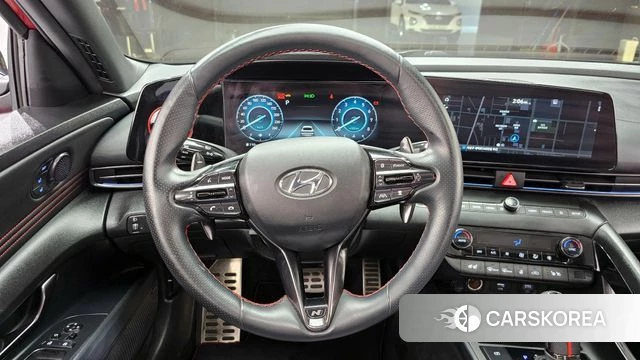 Hyundai Avante (CN7) 2022 Красный из Кореи, фото 4