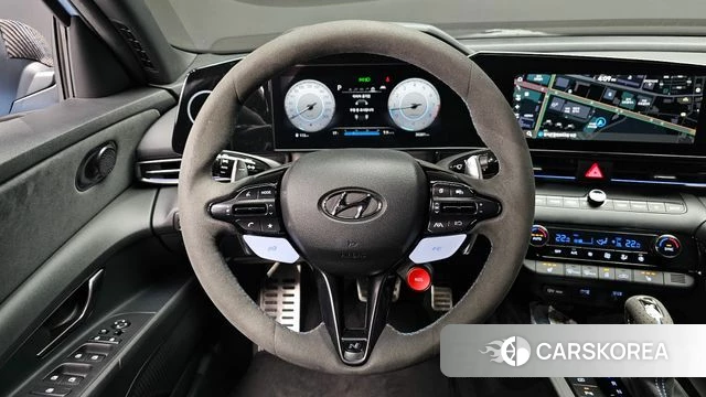 Hyundai Avante (CN7) 2022 Небесно-голубой из Кореи, фото 4