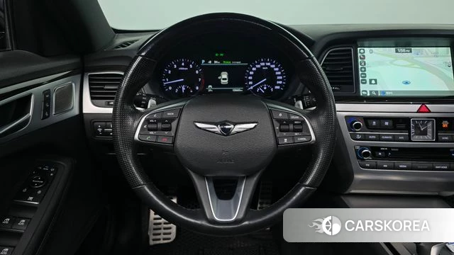 Genesis G80 2018 Синий из Кореи, фото 4
