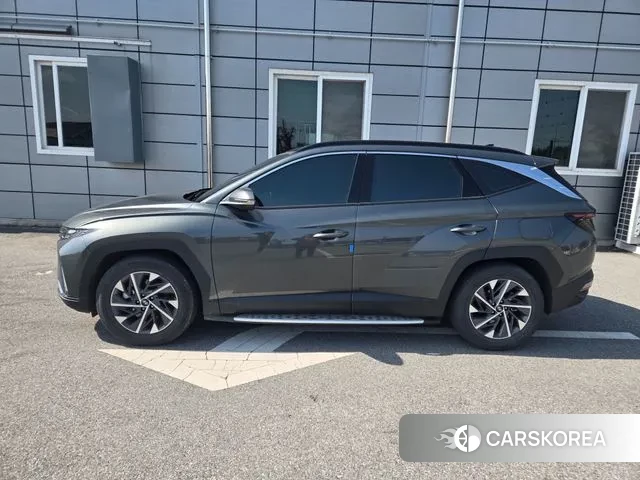 Hyundai Tucson Hybrid (NX4) 2022 Темно-зеленый из Кореи, фото 4