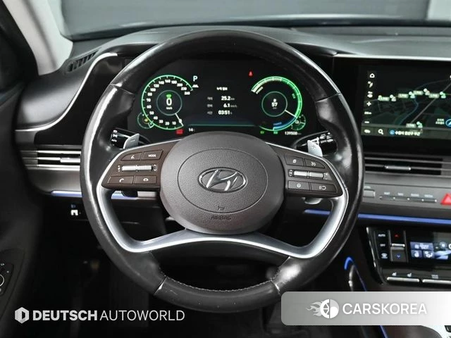 Hyundai The New Grandeur IG Hybrid 2020 Черный из Кореи, фото 4