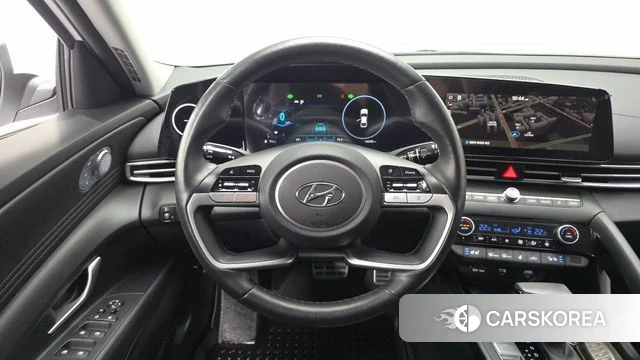 Hyundai Avante (CN7) 2022 Белый из Кореи, фото 4