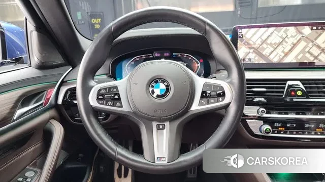 BMW 5 Series (G30) 2020 Синий из Кореи, фото 4