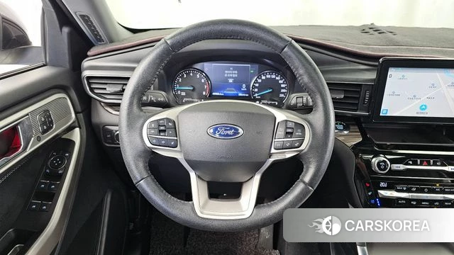 Ford Explorer 6th Generation 2021 Белый из Кореи, фото 4