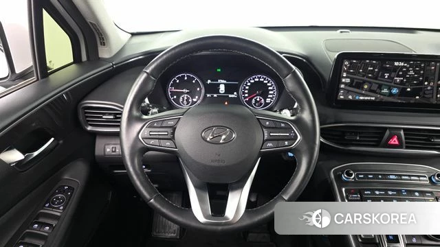 Hyundai The New Santa Fe 2023 Серебристо-серый из Кореи, фото 4