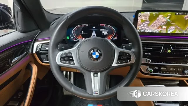 BMW 5 Series (G30) 2022 Черный из Кореи, фото 4