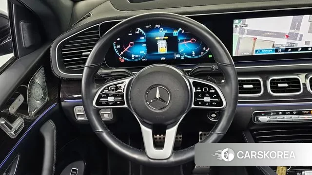 Mercedes-Benz GLE-Class W167 2022 Синий из Кореи, фото 4