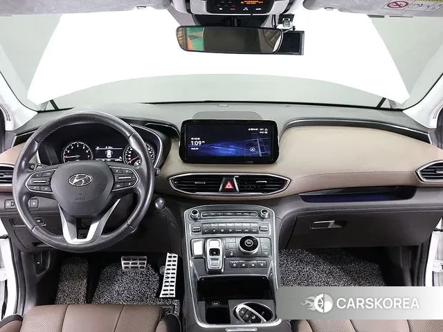 Hyundai The New Santa Fe 2021 Черный из Кореи, фото 4