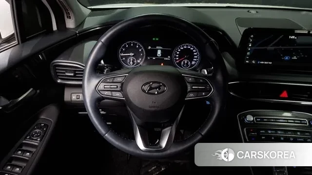 Hyundai The New Santa Fe 2023 Белый из Кореи, фото 4