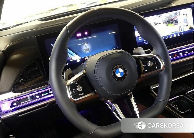 BMW 7 Series (G70) 2024 Серый из Кореи, фото 4