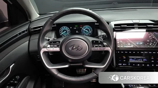 Hyundai Tucson Hybrid (NX4) 2023 Белый из Кореи, фото 4