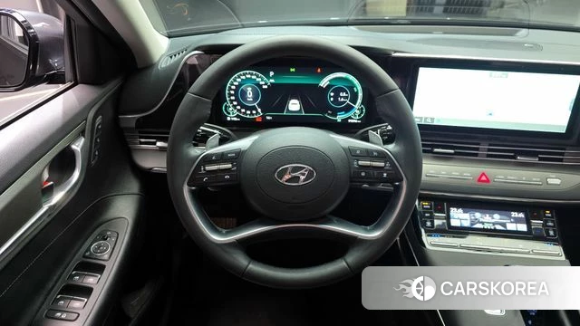 Hyundai The New Grandeur IG Hybrid 2021 Серый из Кореи, фото 4