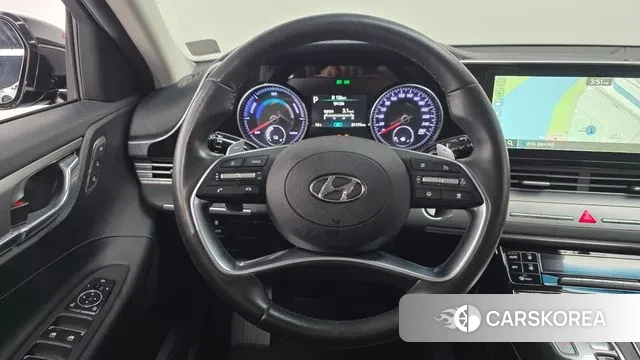 Hyundai The New Grandeur IG Hybrid 2021 Черный из Кореи, фото 4
