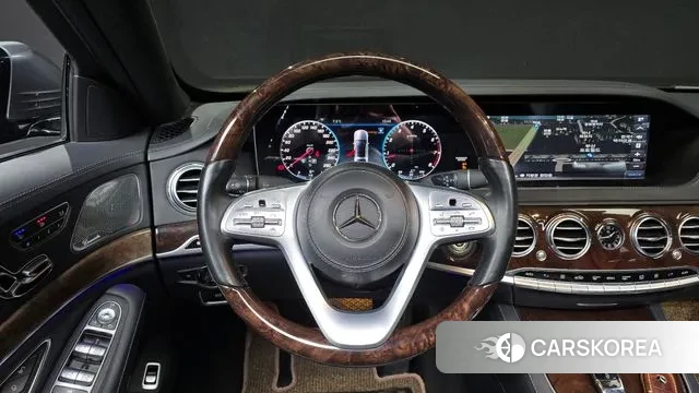 Mercedes-Benz S-Class W222 2018 Серебристо-серый из Кореи, фото 4