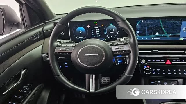 Hyundai The New Tucson Hybrid (NX4) 2024 Белый из Кореи, фото 4