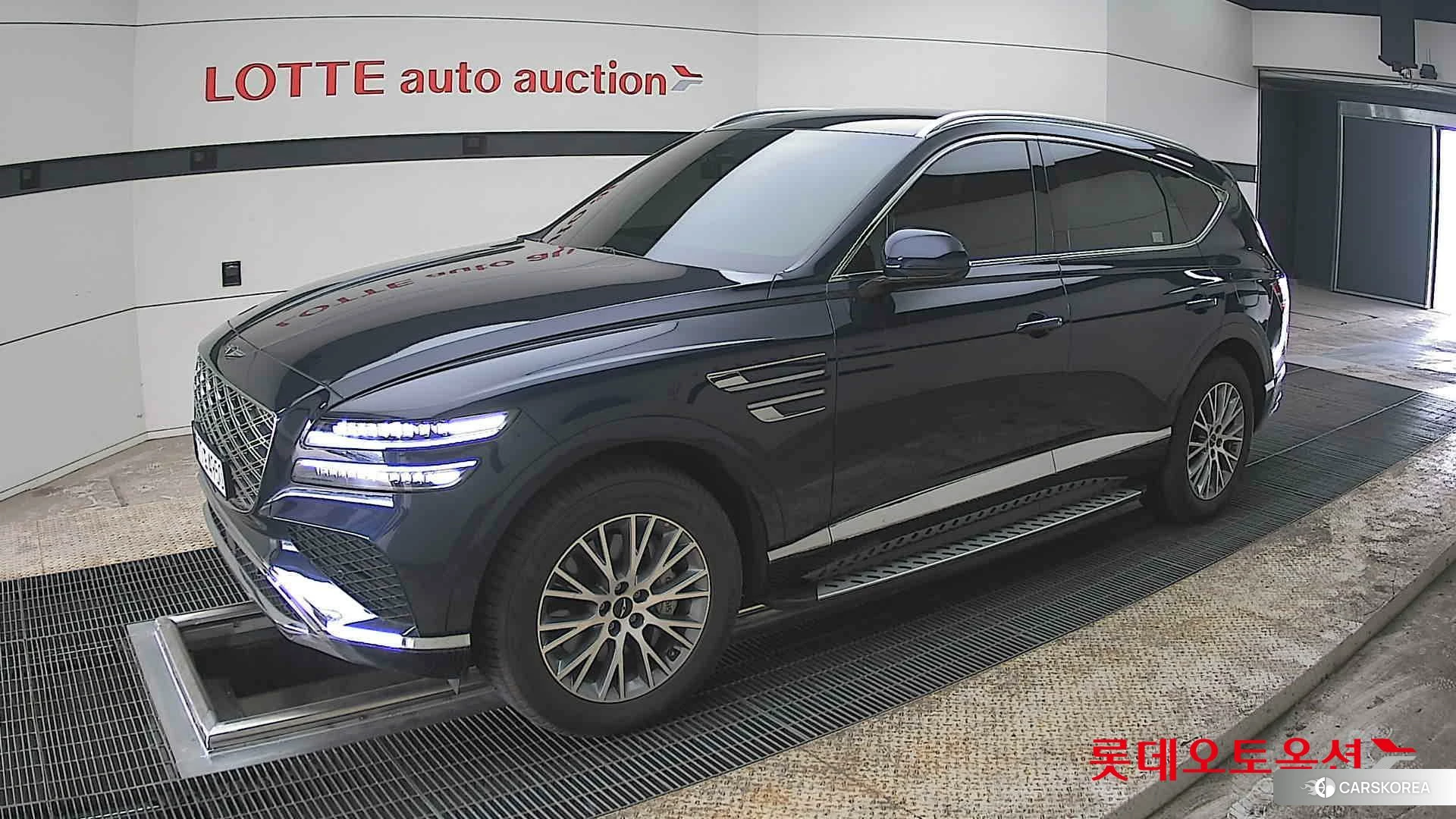 Hyundai GV80 2024 Capri Blue из Кореи, фото 4