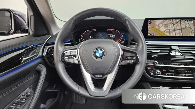 BMW 5 Series (G30) 2020 Синий из Кореи, фото 4