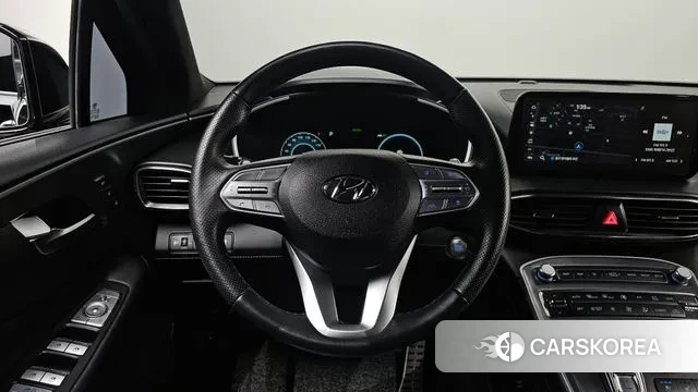 Hyundai The New Santa Fe 2021 Черный из Кореи, фото 4