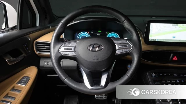 Hyundai The New Santa Fe 2023 Белый из Кореи, фото 4