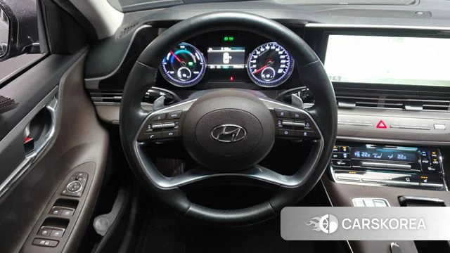 Hyundai The New Grandeur IG Hybrid 2021 Серый из Кореи, фото 4