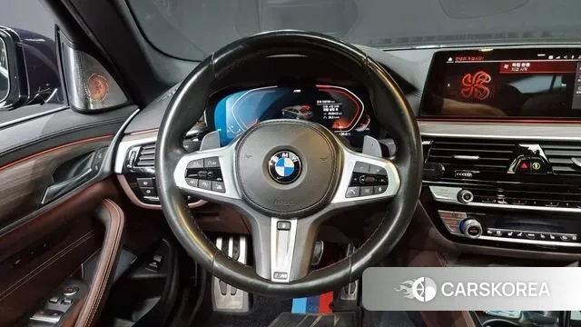 BMW 5 Series (G30) 2020 Черный из Кореи, фото 4