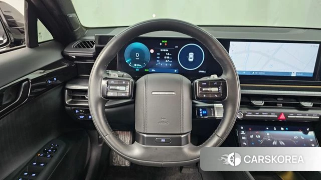 Hyundai Grandeur Hybrid (GN7) 2024 Черный из Кореи, фото 4