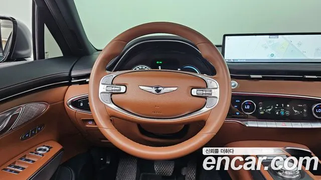 Genesis GV70 2021 Темно-зеленый из Кореи, фото 4