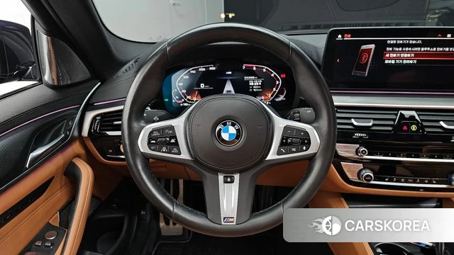 BMW 5 Series (G30) 2023 Синий из Кореи, фото 4