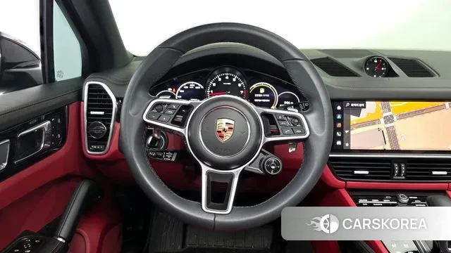 Porsche Cayenne (PO536) 2023 Черный из Кореи, фото 4