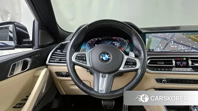 BMW X6 (G06) 2021 Черный из Кореи, фото 4