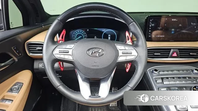 Hyundai The New Santa Fe 2021 Черный из Кореи, фото 4