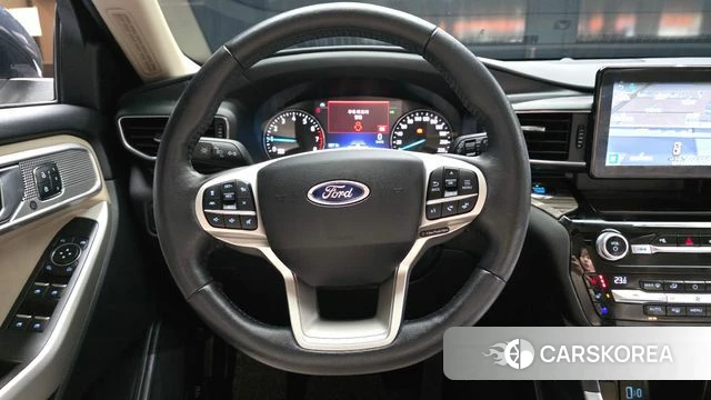 Ford Explorer 6th Generation 2021 Белый из Кореи, фото 4