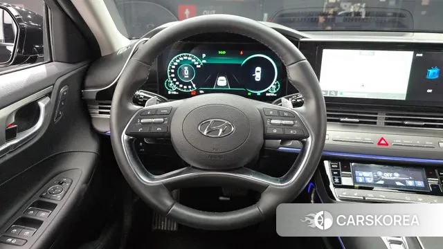 Hyundai The New Grandeur IG Hybrid 2021 Черный из Кореи, фото 4
