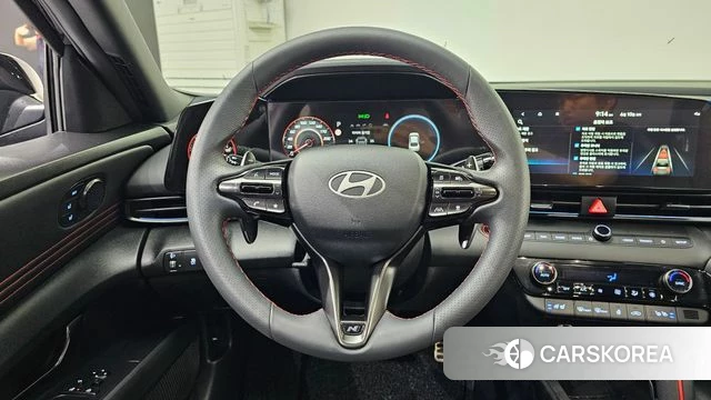Hyundai The New Avante (CN7) 2025 Черный из Кореи, фото 4