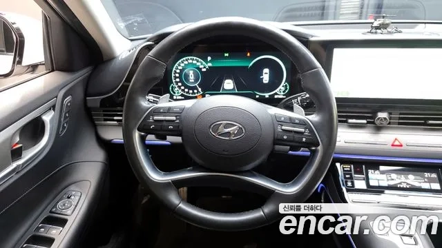 Hyundai The New Grandeur IG Hybrid 2020 Белый из Кореи, фото 4