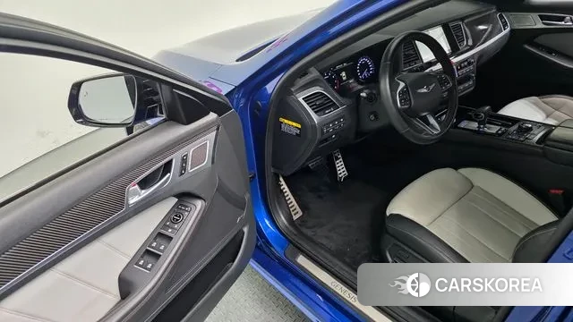 Genesis G80 2018 Синий из Кореи, фото 4