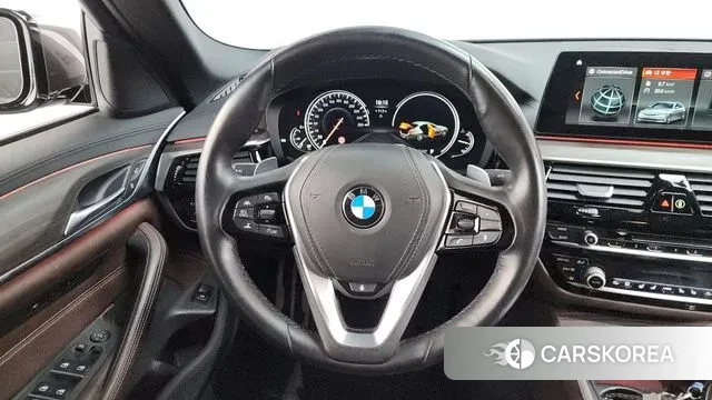 BMW 5 Series (G30) 2018 Серый из Кореи, фото 4