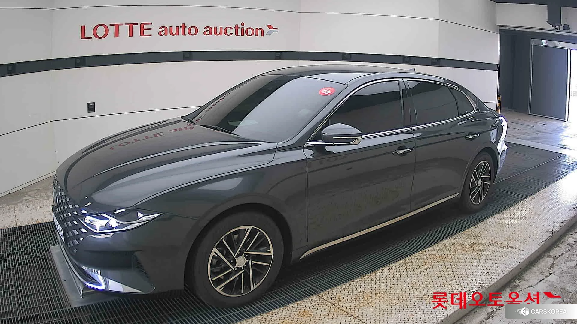 Hyundai Grandeur 2022 Nocturne Grey Metallic из Кореи, фото 4
