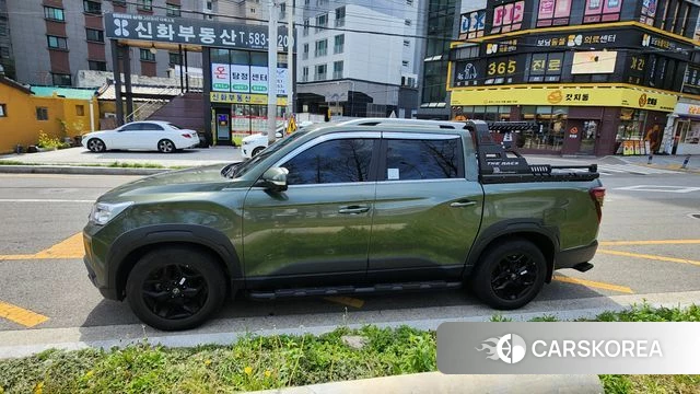 Ssangyong The New Rexton Sport 2022 Светло-зеленый из Кореи, фото 4