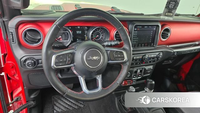 Jeep Wrangler (JL) 2021 Красный из Кореи, фото 4