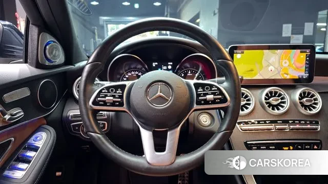 Mercedes-Benz C-Class W205 2019 Темно-зеленый из Кореи, фото 4