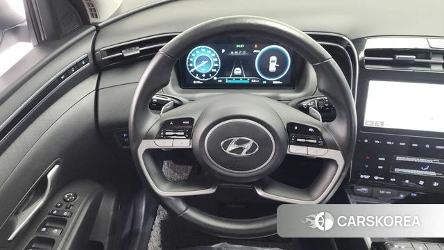 Hyundai Tucson Hybrid (NX4) 2023 Белый из Кореи, фото 4