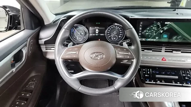 Hyundai The New Grandeur IG Hybrid 2021 Серый из Кореи, фото 4