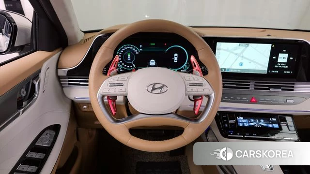 Hyundai The New Grandeur IG Hybrid 2021 Жемчужный цвет из Кореи, фото 4