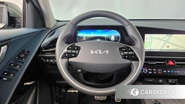 Kia Di Ol Nu Niro 2022 Темно-зеленый из Кореи, фото 4