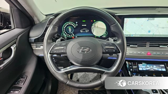 Hyundai The New Grandeur IG Hybrid 2022 Черный из Кореи, фото 4
