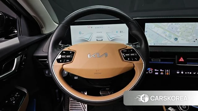 Kia EV6 2023 Черный из Кореи, фото 4