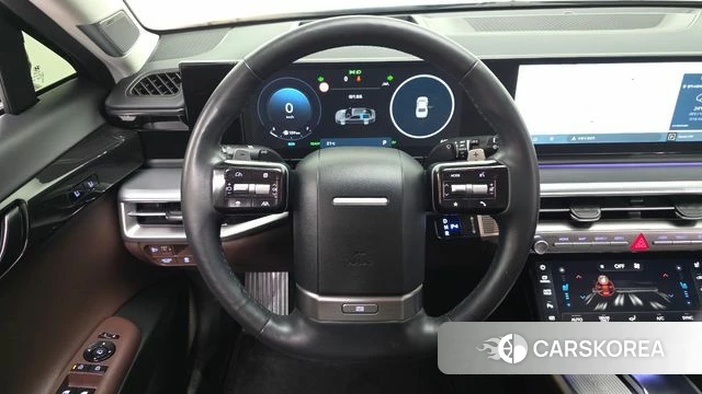 Hyundai Grandeur Hybrid (GN7) 2023 Черный из Кореи, фото 4